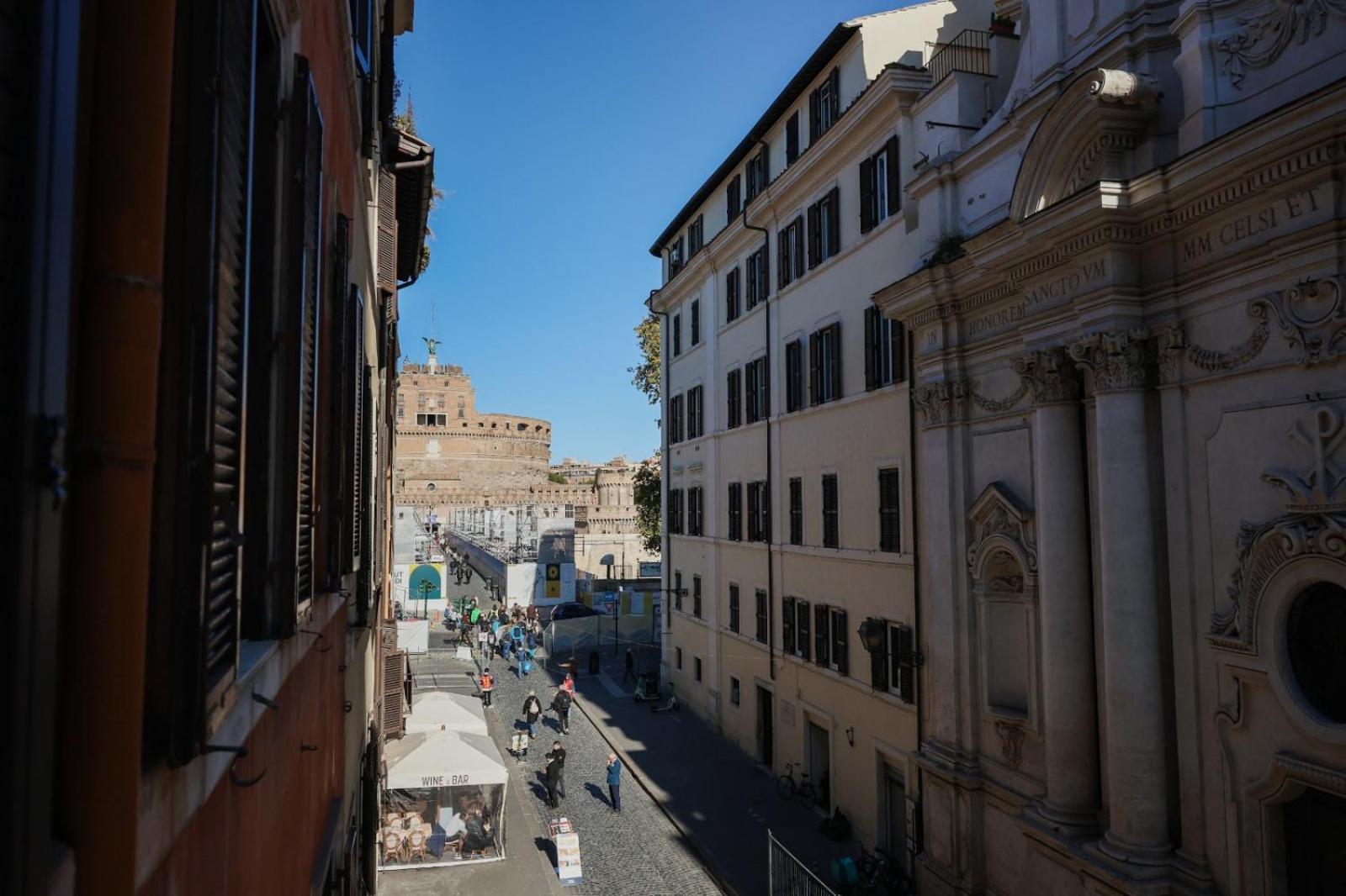Апартаменты Loft A Castel S Angelo Рим Экстерьер фото